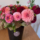Mini Dahlia Flower Buckets